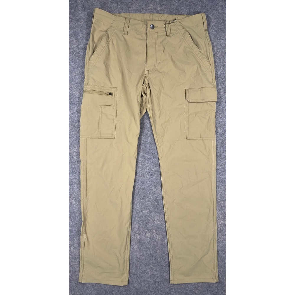 Carhartt Mens Force Relaxed Fit Cargo Pants Tan Khaki Ripstop 34x30 BN7329-M